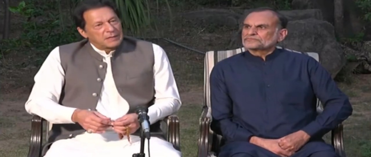 یہ اگر مجھے پکڑ بھی لیں تو لانگ مارچ ہو گا،.عمران خان 