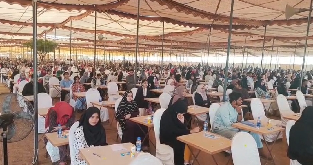 کراچی سندھ بھر میں آج عدالتی احکامات کے مطابق میڈیکل اینڈ ڈینٹل کالج و جامعات 2024 کے داخلہ کے ٹیسٹ کا دوبارہ انعقاد