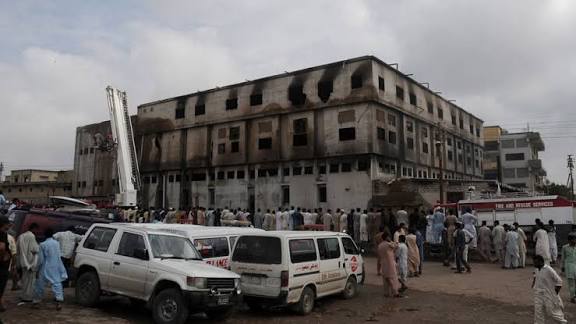 بلدیہ فیکٹری  کی آگ