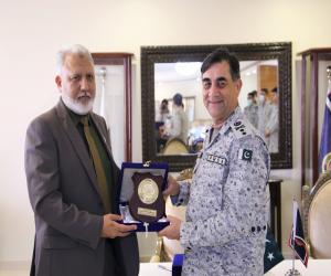 پاکستان میری ٹائم سیکوریٹی ایجنسی  اور نیشنل انسٹی ٹیوٹ آف میری ٹائم افیئرز کے مابین مفاہمتی یاداشت کی دستخطی تقریب