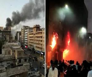 آگ لگنے کے واقعات