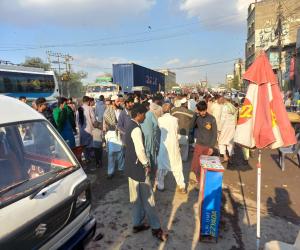 کراچی کے علاقےشیر شاہ کے سیوریج نالے میں ہلکی نوعیت کا دھماکہ
