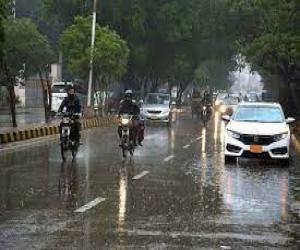 کراچی میں جمعرات کو سب سے زیادہ بارش سرجانی ٹاون میں پینسٹھ ملی میٹرریکارڈکی گئی۔