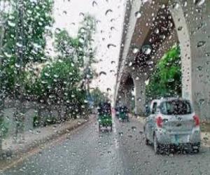 کراچی  میں بارش برسانے والا سسٹم کمزور پڑگیا۔