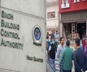 کراچی میں غیرقانونی تعمیرات کے خلاف سندھ بلڈنگ کنٹرول اتھارٹی متحرک۔