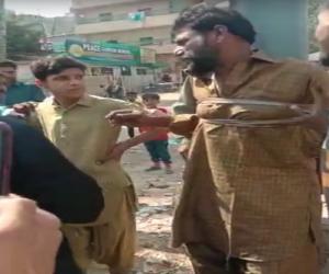 کراچی میں  شہری عدم تحفظ کا شکار۔ ڈالمیا  میں بچوں کے اغوا کے الزام میں ایک شخص کو پکڑ لیا۔ 