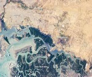انڈس ڈیلٹا میں خشک سالی۔ سمندر خشکی کی طرف بڑھنےلگا۔