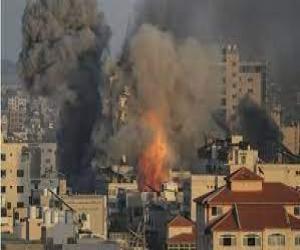 لندن  میں فلسطینیوں سے یکجہتی کیلئے مظاہرے