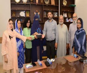  کراچی میں صوفیہ یزدانی کے اعزاز میں تقریب کا انعقاد 