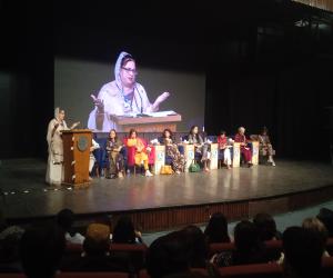 کراچی سندھ سانا کانفرنس خواتین اور انسانی ترقی کا خواب کے موضوع پرمذاکرہ