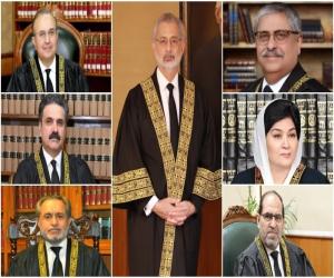 اسلام آباد ہائیکورٹ کے 6ججز کاخط،چیف جسٹس قاضی فائز عیسیٰ  نےازخود نوٹس لےلیا