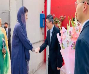وزیراعلیٰ پنجاب مریم نواز شریف لاہور میں چینی قونصلیٹ پہنچ گئیں