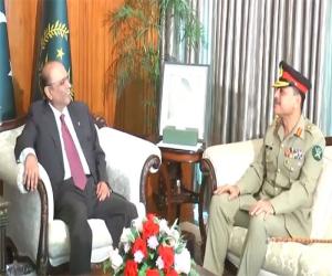  صدر مملکت نے پاکستان کی مسلح افواج کے مثالی کردار کو سراہا