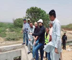  موسم گرما میں پانی کی طلب میں متوقع اضافے کے پیشِ نظر دھابیجی فور بے ہائی پوائنٹ بلک لائنز پپری اور ڈملوٹی پمپنگ اسٹیشن کا تفصیلی دورہ