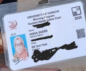  جامعہ کراچی  میں پوائنٹ کی   بس سے گرکر طالبہ جاں بحق ۔ طلباء کا احتجاج