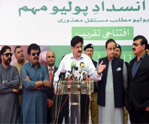 وزیراعلیٰ سندھ کا مشن 'پولیو فری پاکستان': سات روزہ مہم کا آغاز، 1 کروڑ سے زائد بچوں کو قطرے پلانے کا ہدف!