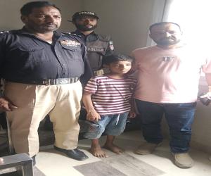 کراچی  میں  سعود آباد آر سی ڈی گراونڈ کے قریب سے اغواء  دس سالہ بچے کو  بازیاب کرالیا گیا۔